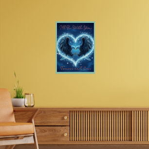 Póster Poster Bald Eagle Heart Complete Unity Centerpiece