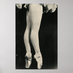 Póster Poster BALLERINA LEGS