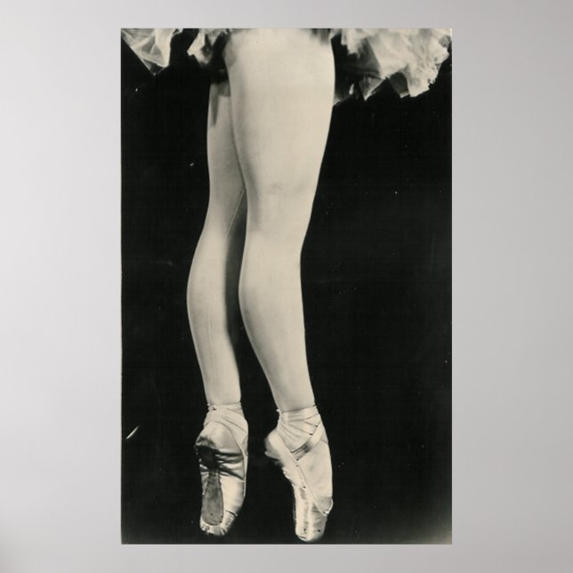 Póster Poster BALLERINA LEGS (Frente)