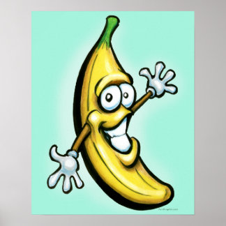 Póster Poster bananero