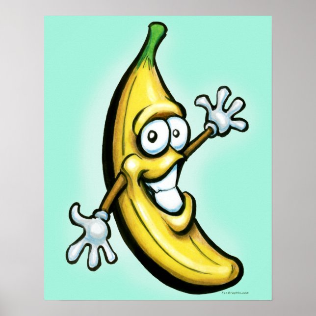 Póster Poster bananero (Frente)
