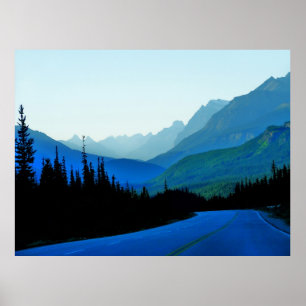 Póster Poster Banff Jasper Blue
