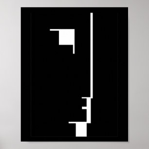 Póster Poster Bauhaus, cara emblemática
