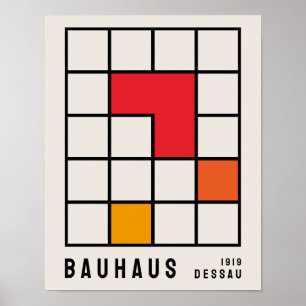 Póster Poster Bauhaus, exposición Bauhaus Imprimir B16