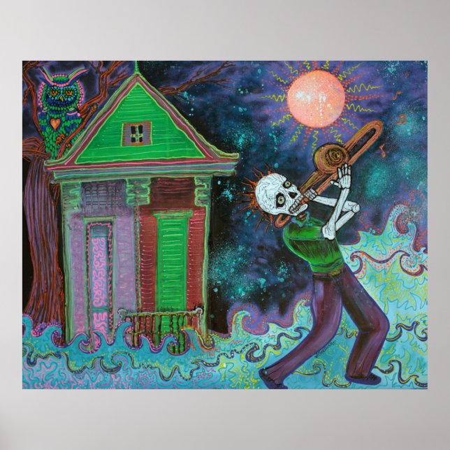 Póster Poster Bayou Blues (Frente)