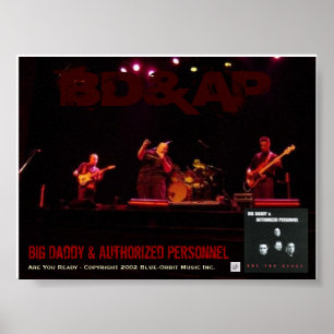Póster Poster - BD&AP Concert "Are You Ready" Promo