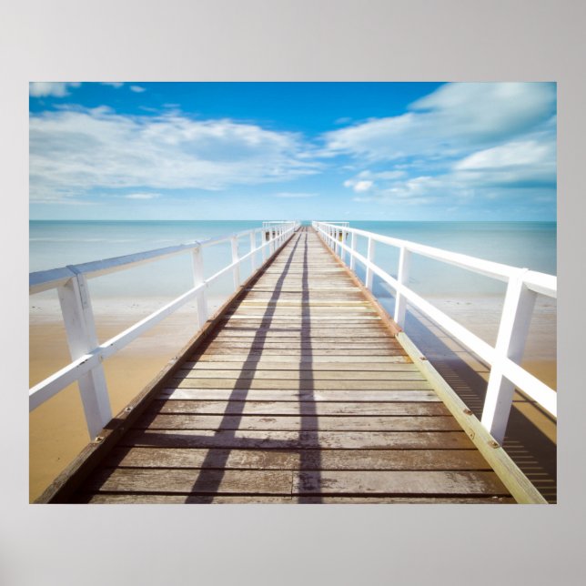 Póster Poster Beach Boardwalk (Frente)