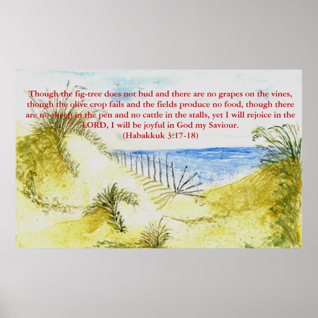 Póster poster 'Beach (Christian)' (Frente)