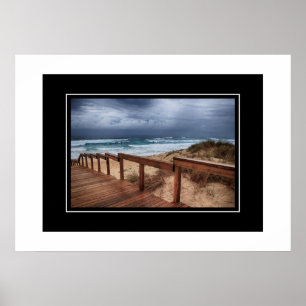 Póster Poster Beach Scene