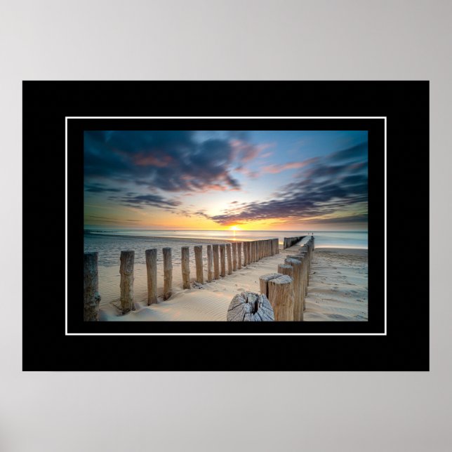 Póster Poster Beach Scene (Frente)