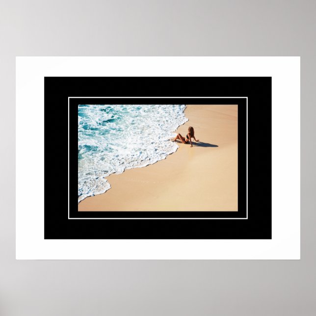 Póster Poster Beach Scene (Frente)