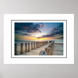 Póster Poster Beach Scene