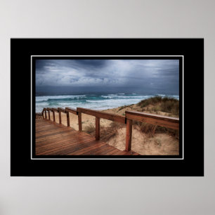 Póster Poster Beach Scene