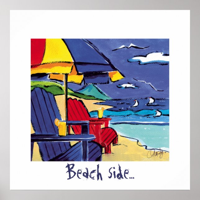Póster Poster Beach Side (Frente)