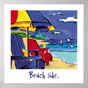 Póster Poster Beach Side