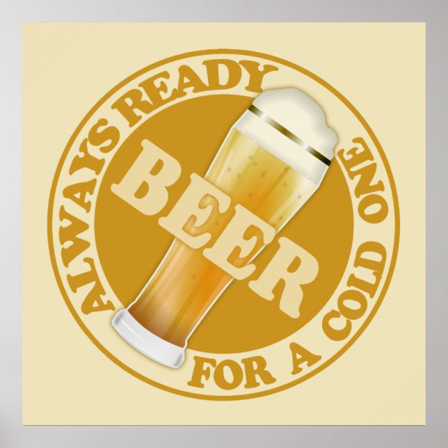 PÓSTER POSTER BEER (Frente)