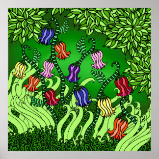 Póster Poster Bell Flowers