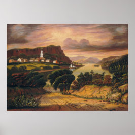 Póster Poster Bella Artes de Lake George - Thomas Chamber