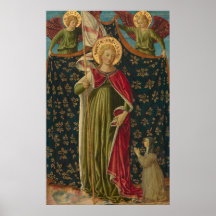 Poster Bella Artes de Saint Ursula - Benozzo Gozzo