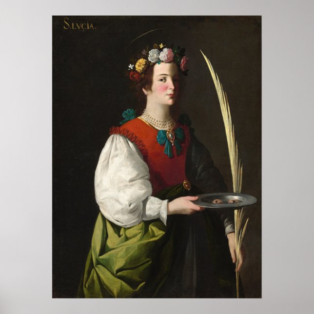 Póster Poster Bella Artes de San Lucy - Francisco de Zurb (Frente)