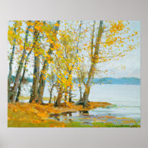 Poster Bella Artes Erhai en otoño