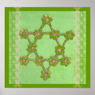Póster Poster Bella Artes Judaica Star
