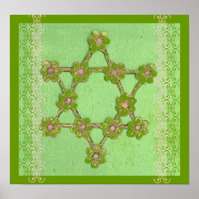 Póster Poster Bella Artes Judaica Star (Frente)