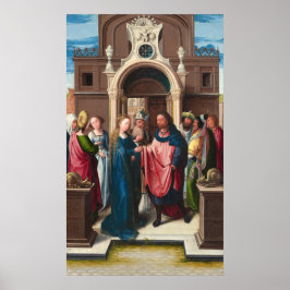 Póster Poster Bella Artes Virgin - Bernard van Orley