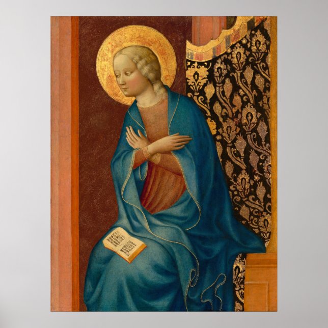 Póster Poster Bella Artes Virgin - Masolino da Panicale (Frente)