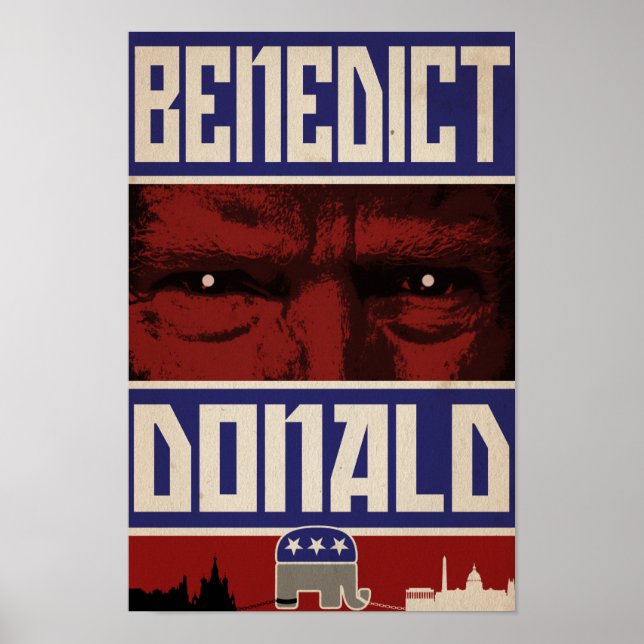 Póster poster "Benedict Donald" (Frente)