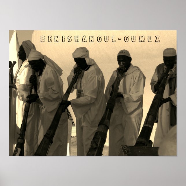 Póster Poster Benishangul-Gumuz (Frente)