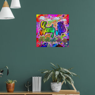 Póster Poster Beverly Hills Vista Express