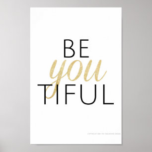 Póster poster beYOUtiful