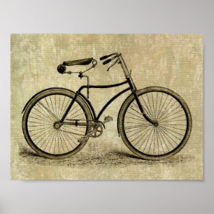 Póster Poster: Bicicleta de época