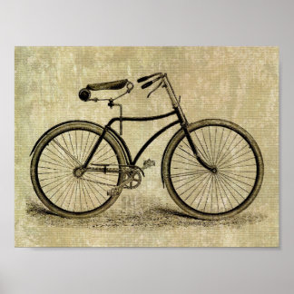Póster Poster: Bicicleta de época