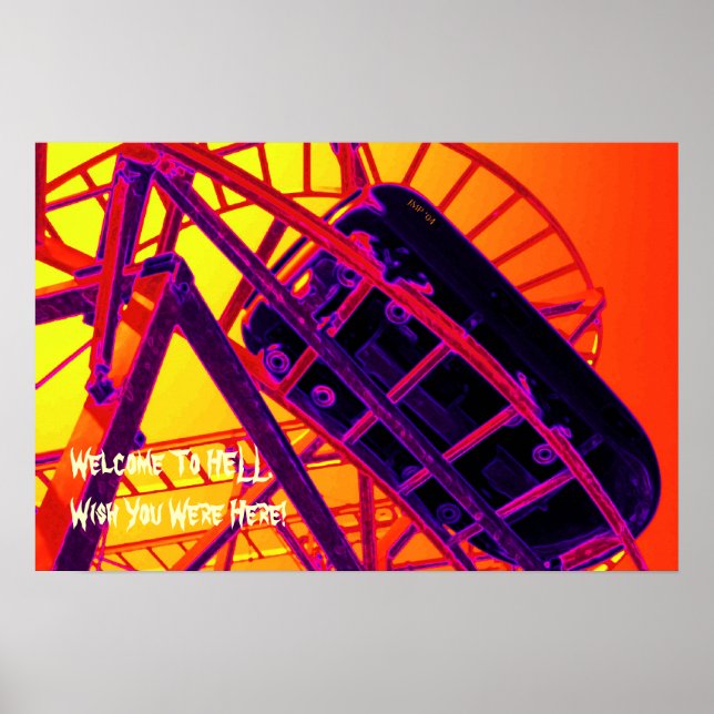 Póster Poster - Bienvenidos Al Infierno. (Frente)