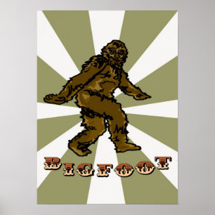 Póster Poster Bigfoot