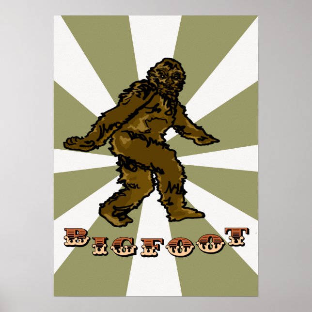 Póster Poster Bigfoot (Frente)