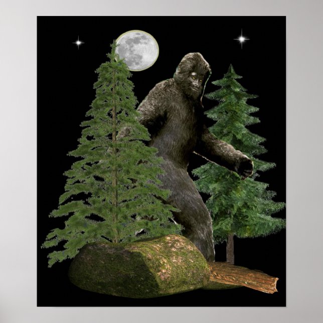 Póster Poster Bigfoot Hunter (Frente)