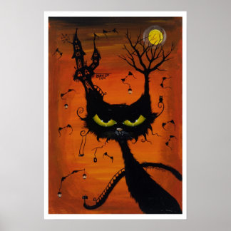 Póster Poster Black Cat Inn