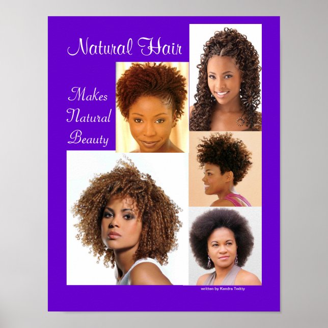 Póster Poster Black Hairstyle (Frente)