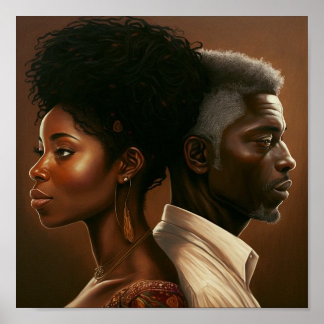 Póster poster 'Black Love 1' (Frente)