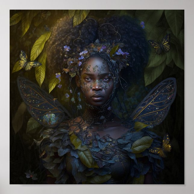 Póster poster 'Black Sprite' (Frente)