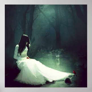 Póster Poster blanco de nieve