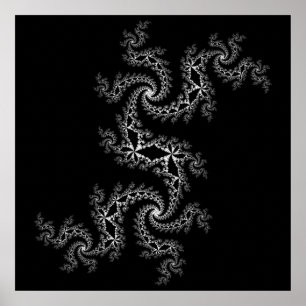 Póster Poster blanco y negro de Julia 300488