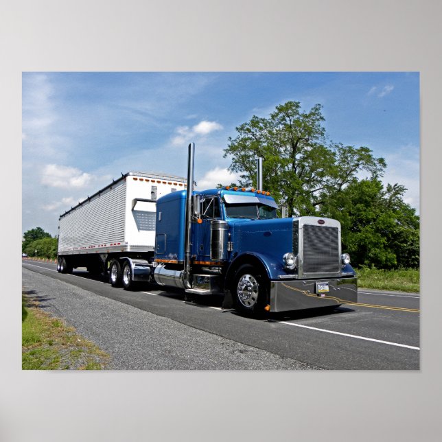 Póster Poster Blue 379 Walking Floor (Frente)