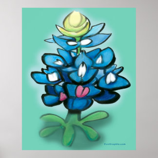 Póster Poster Bluebonnet