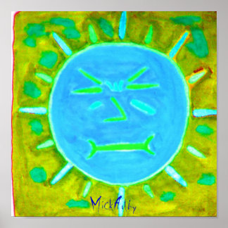 Póster Poster BlueGreenSun