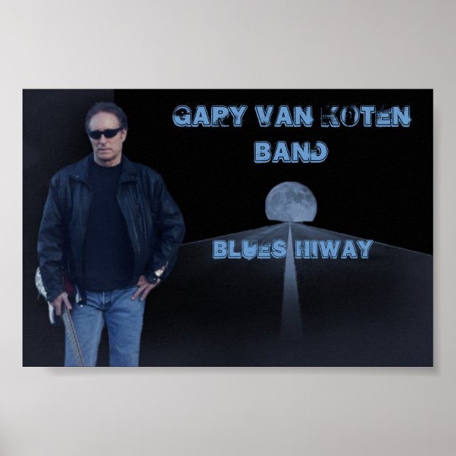 Póster Poster Blues Hiway (Frente)