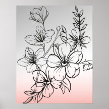 Poster Blumen